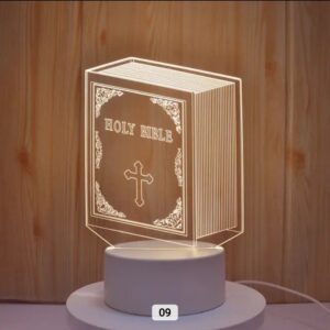 Veilleuse 3D — Sainte Bible